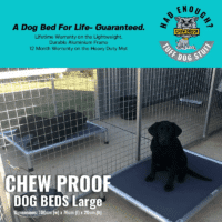 LARGE CHEWPROOF DOG BED WITH RIPLOCK MAT - Image 3