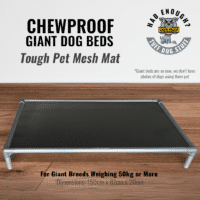 GIANT CHEWPROOF DOG BED WITH MESH MAT - Image 3