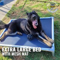 XL Chew Proof Mesh Dog Bed for large dogs
