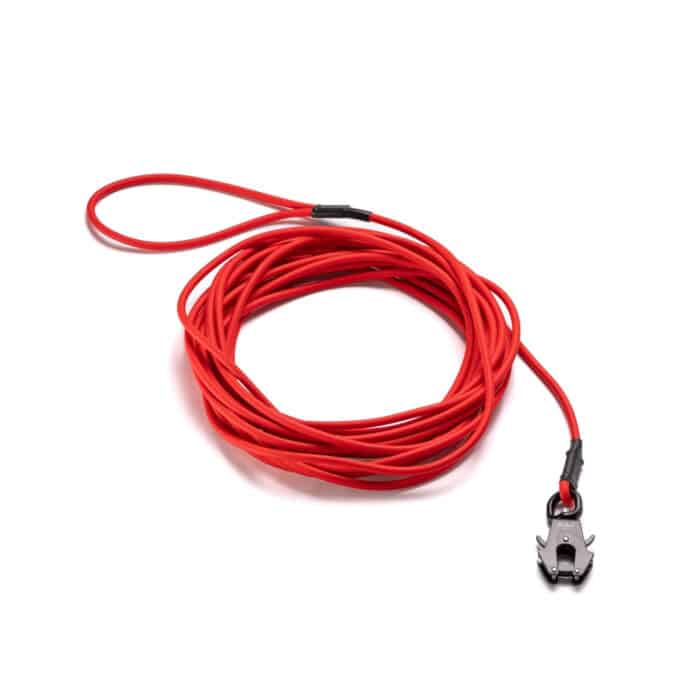 Waterproof Dog Slip Lead- 6ft Length Handmade with 6mm Round Biothane - Image 2