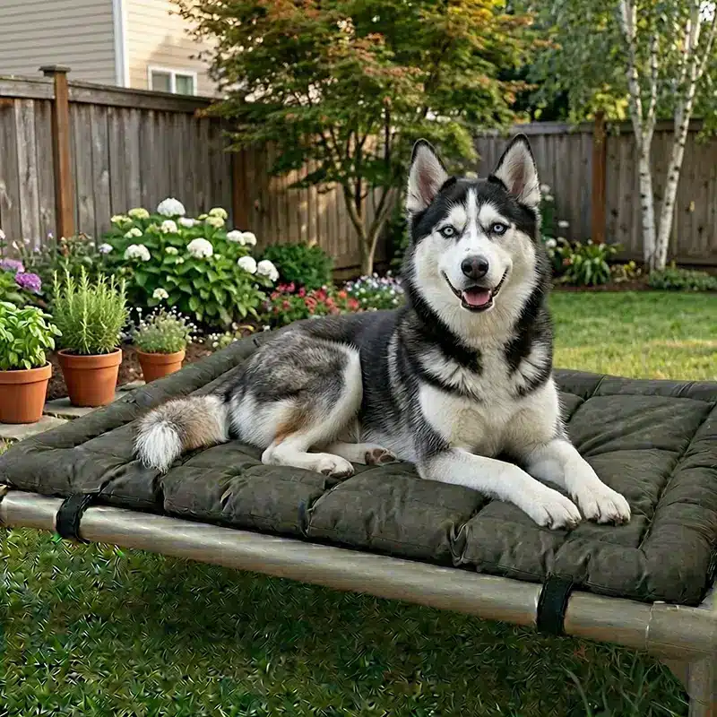 ChewProof XL Dog Bed Pillow Top | Easy-Fit Washable Comfort Layer for Extra Large Dogs